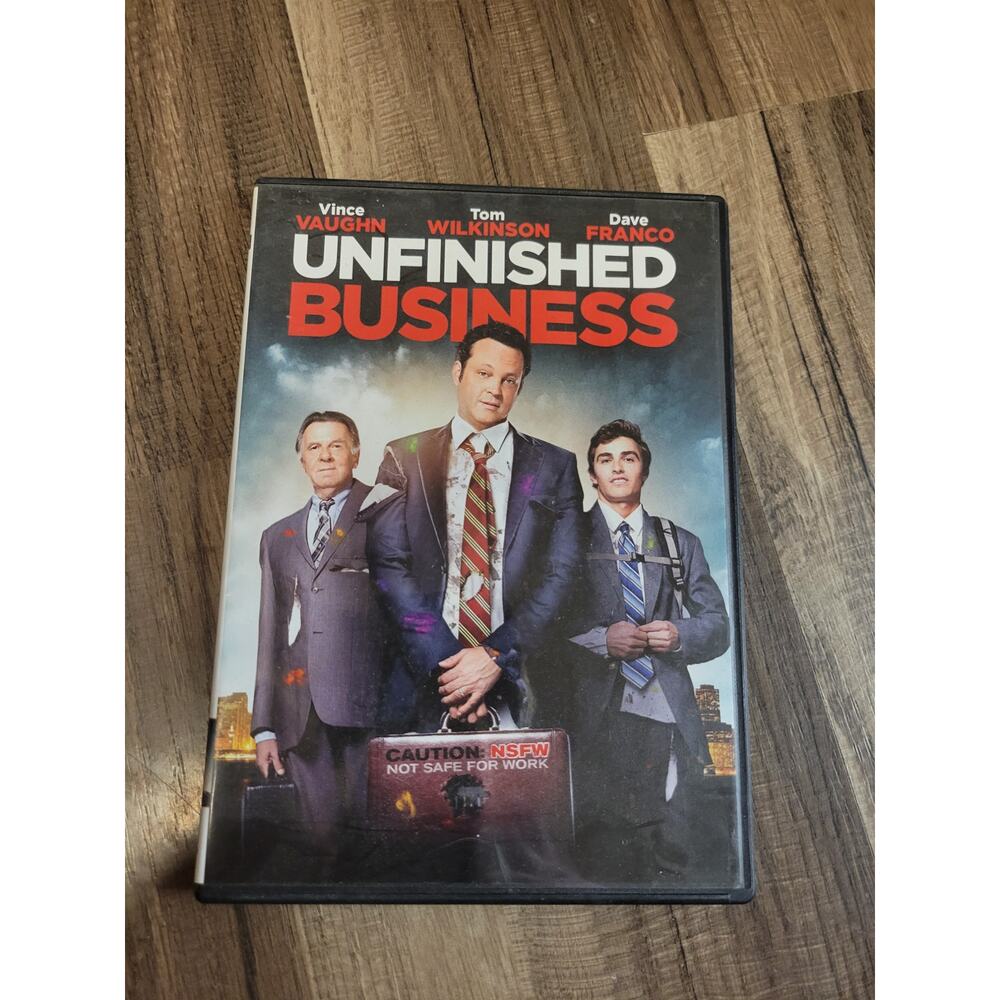 Unfinished Business DVD Movie Comedy